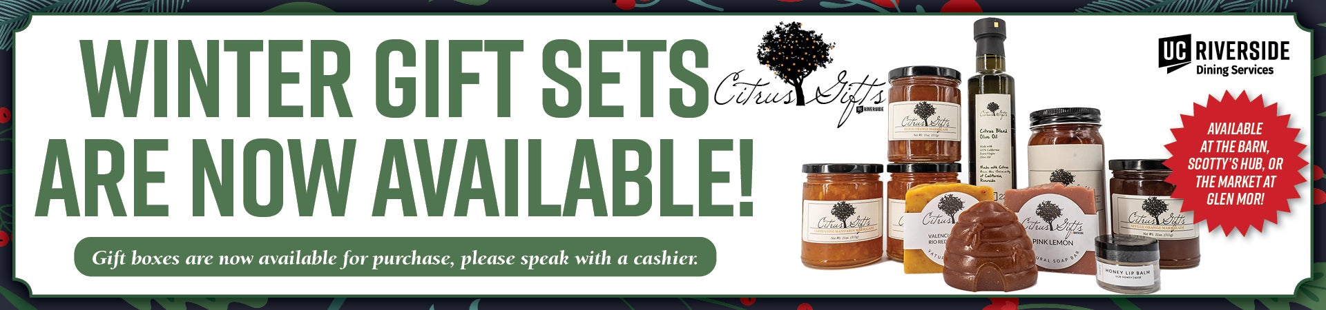 Winter Gift Sets Are Now Available