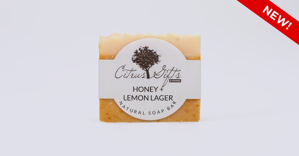 Honey + Lemon Lager Natural Soap Bar