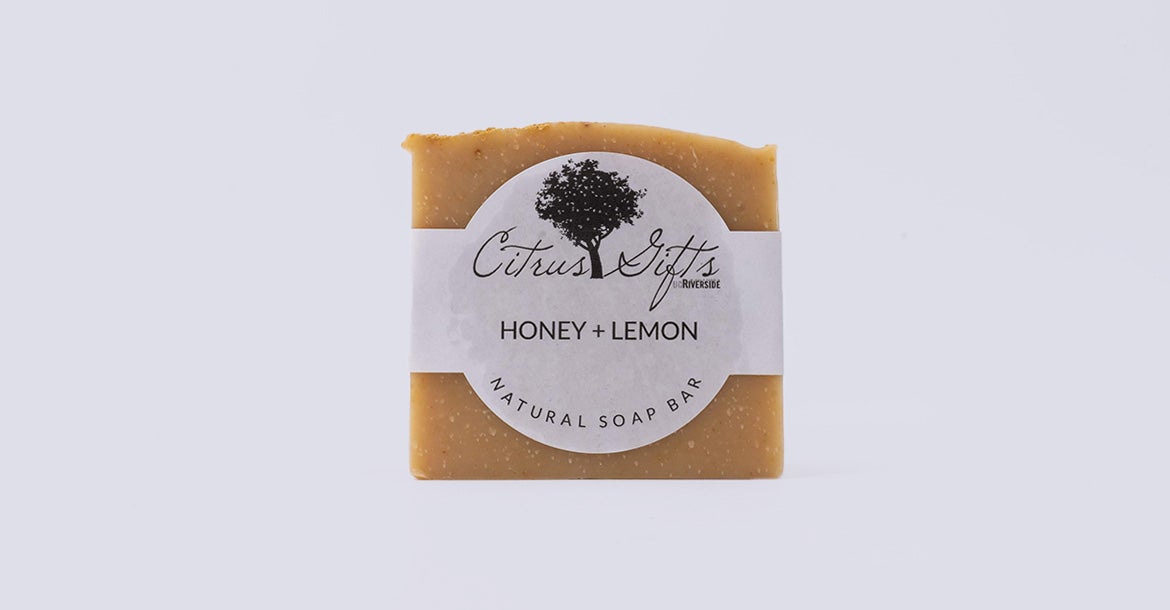 Honey + Lemon Natural Soap Bar