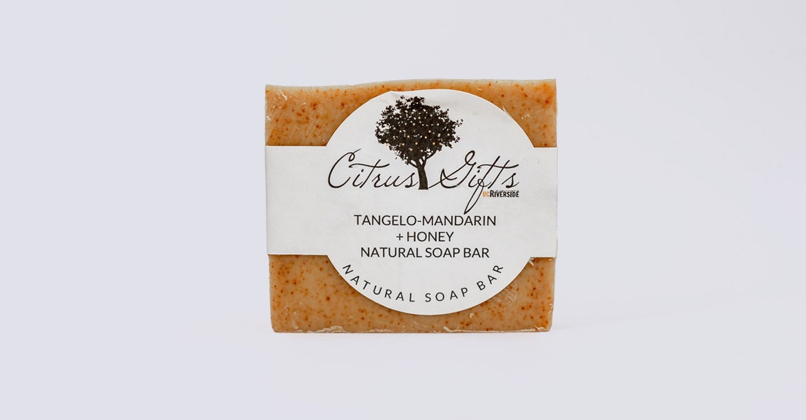 Tangelo-Mandarin + Honey Natural Soap Bar