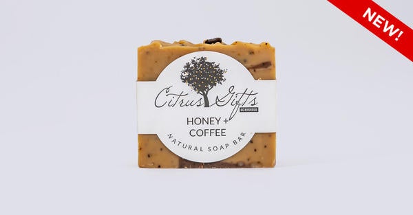 Honey + Coffee Natural Soap Bar