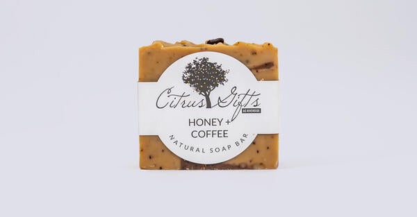 Honey + Coffee Natural Soap Bar