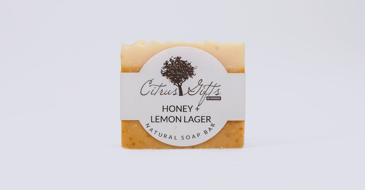 Honey + Lemon Lager Natural Soap Bar