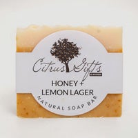 Honey + Lemon Lager Natural Soap Bar