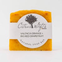 Valencia Orange + Rio Red Grapefruit Natural Soap Bar